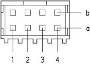 AD58 DRIVE-CLiQ光电绝对值电机反馈编码器(电气连接 PCB连接器，8脚) - 